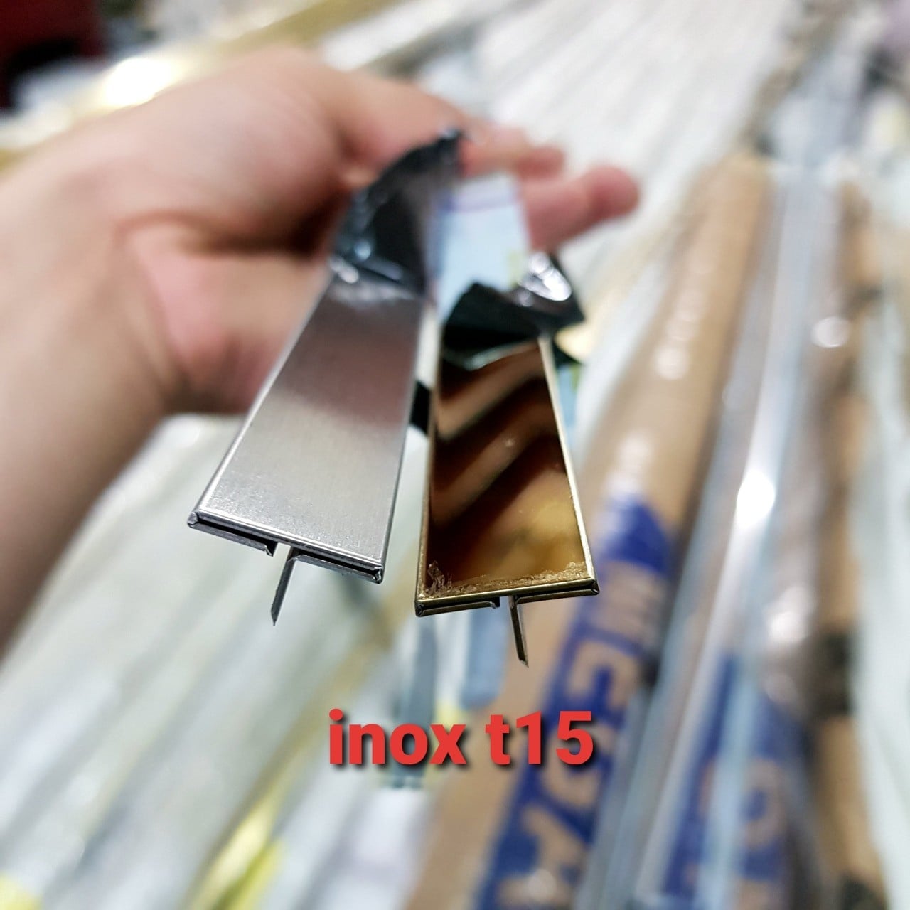 Nẹp InoxT15