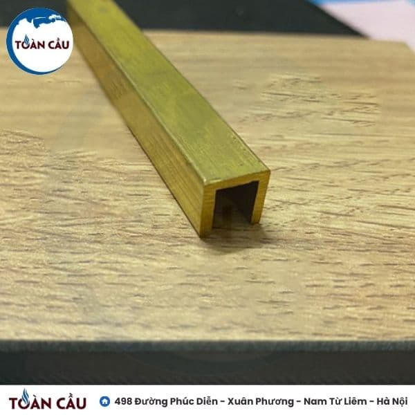 Nẹp U đồng U10