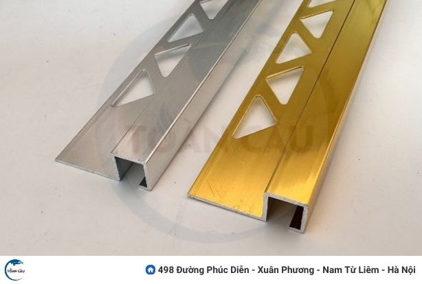 Nẹp Góc Ngoài Bo Vuông YV10