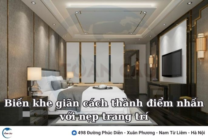 Nẹp Trang Trí Khe Giãn Cách