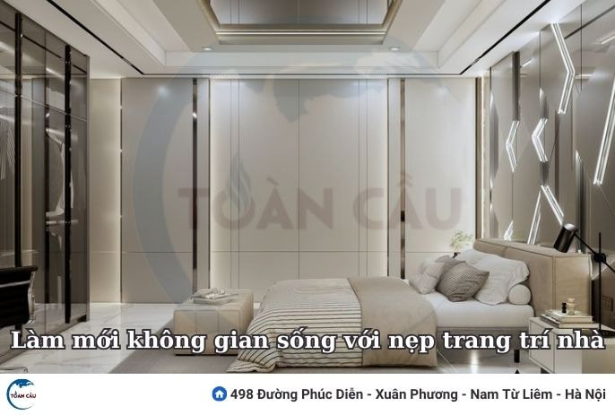 Làm Mới Không Gian Sống Với Nẹp Trang Trí Nhà