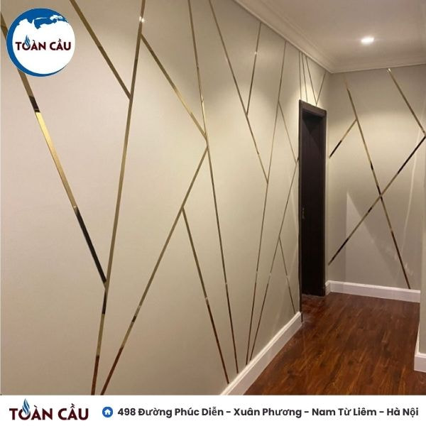 Nẹp inox viền tường – Tạo đường nét thanh lịch