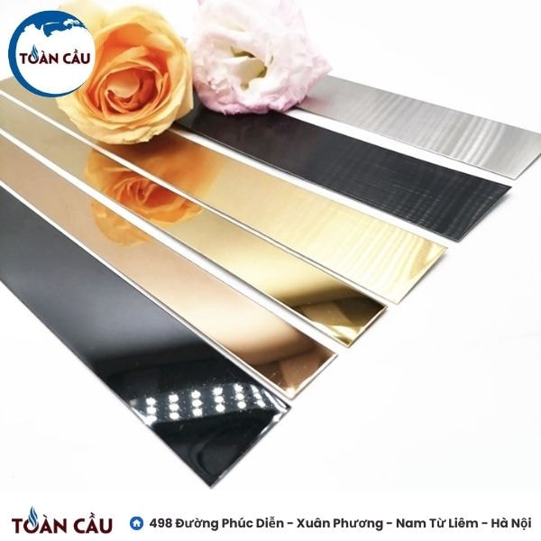 Giới thiệu về nẹp inox 304 trong thiết kế nội thất hiện đại