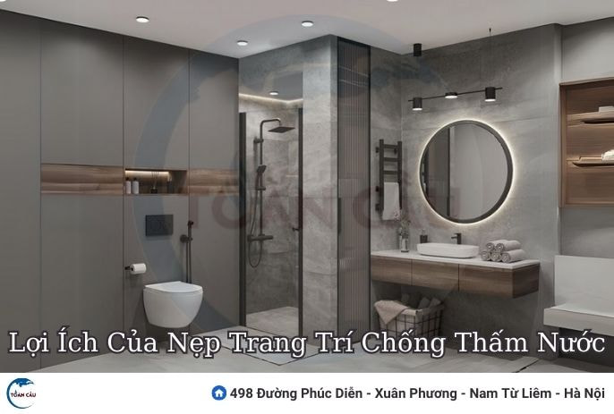 Chống Ẩm, Bảo Vệ, Trang Trí – Lợi Ích Của Nẹp Trang Trí Chống Thấm Nước