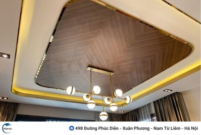 Nẹp inox trang trí trần nhà