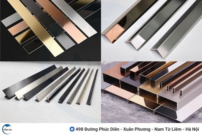 Các loại nẹp inox trang trí trần phổ biến trên thị trường