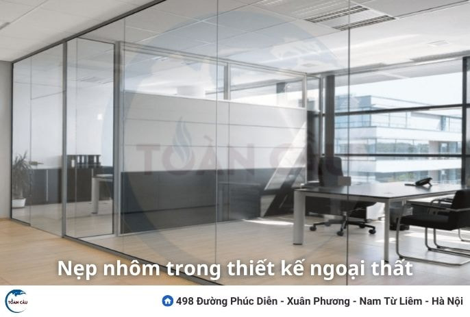 Nẹp Nhôm Trong Thiết Kế Ngoại Thất