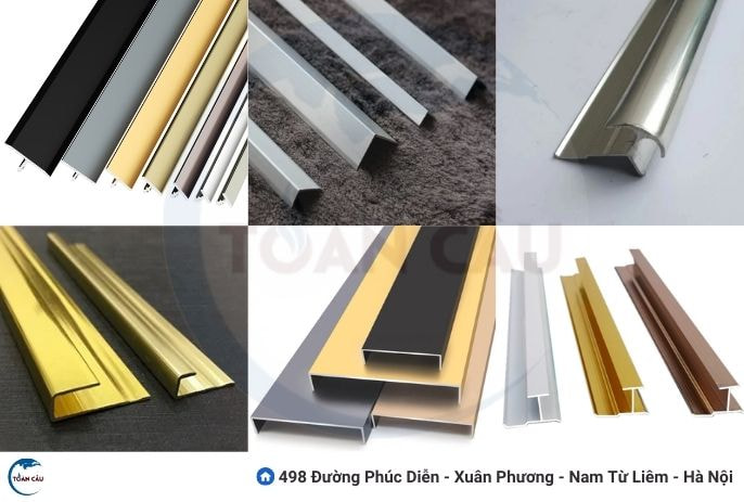 Những Mẫu Nẹp Nhôm Sáng Màu Được Yêu Thích Nhất Hiện Nay