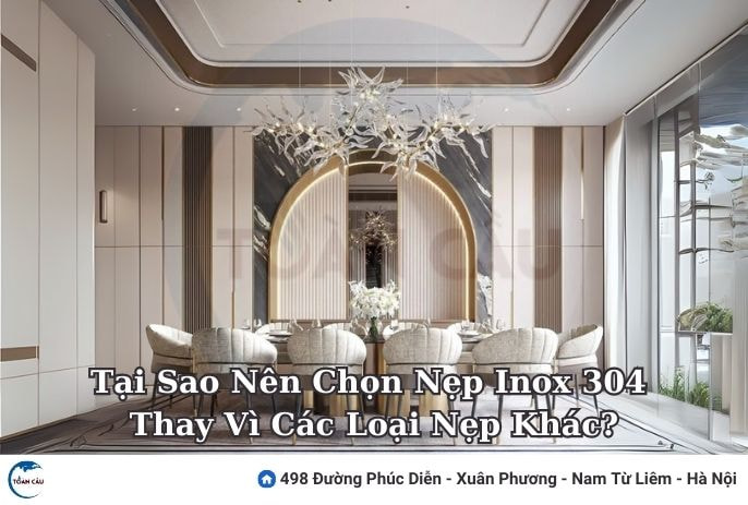 Tại Sao Nên Chọn Nẹp Inox 304 Thay Vì Các Loại Nẹp Khác?