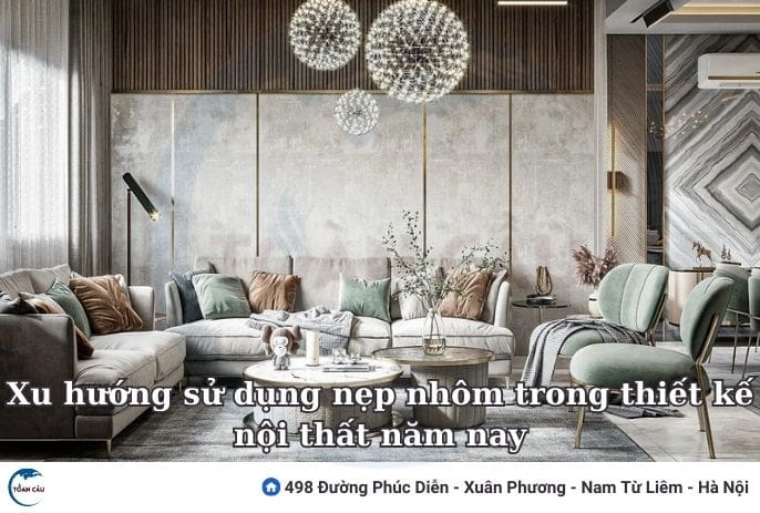 Xu Hướng Sử Dụng Nẹp Nhôm Trong Thiết Kế Nội Thất Năm Nay