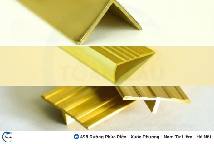 Nẹp đồng – Tạo nét sang trọng nhưng vẫn giữ vẻ tinh giản